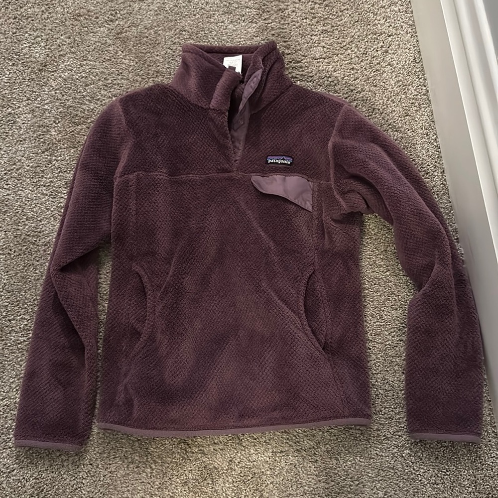Purple Patagonia pullover